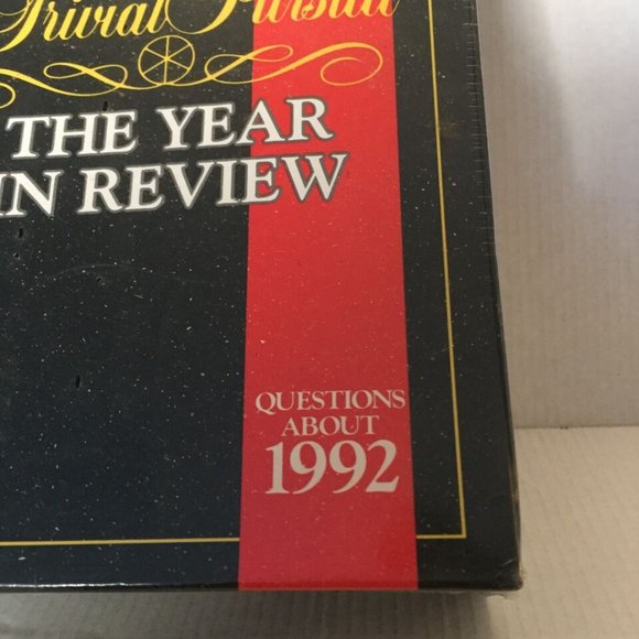 NEW Parker Brothers Classic 1992 Triva Pursuit The Year in Review Game Sealed - Picture 2 of 6